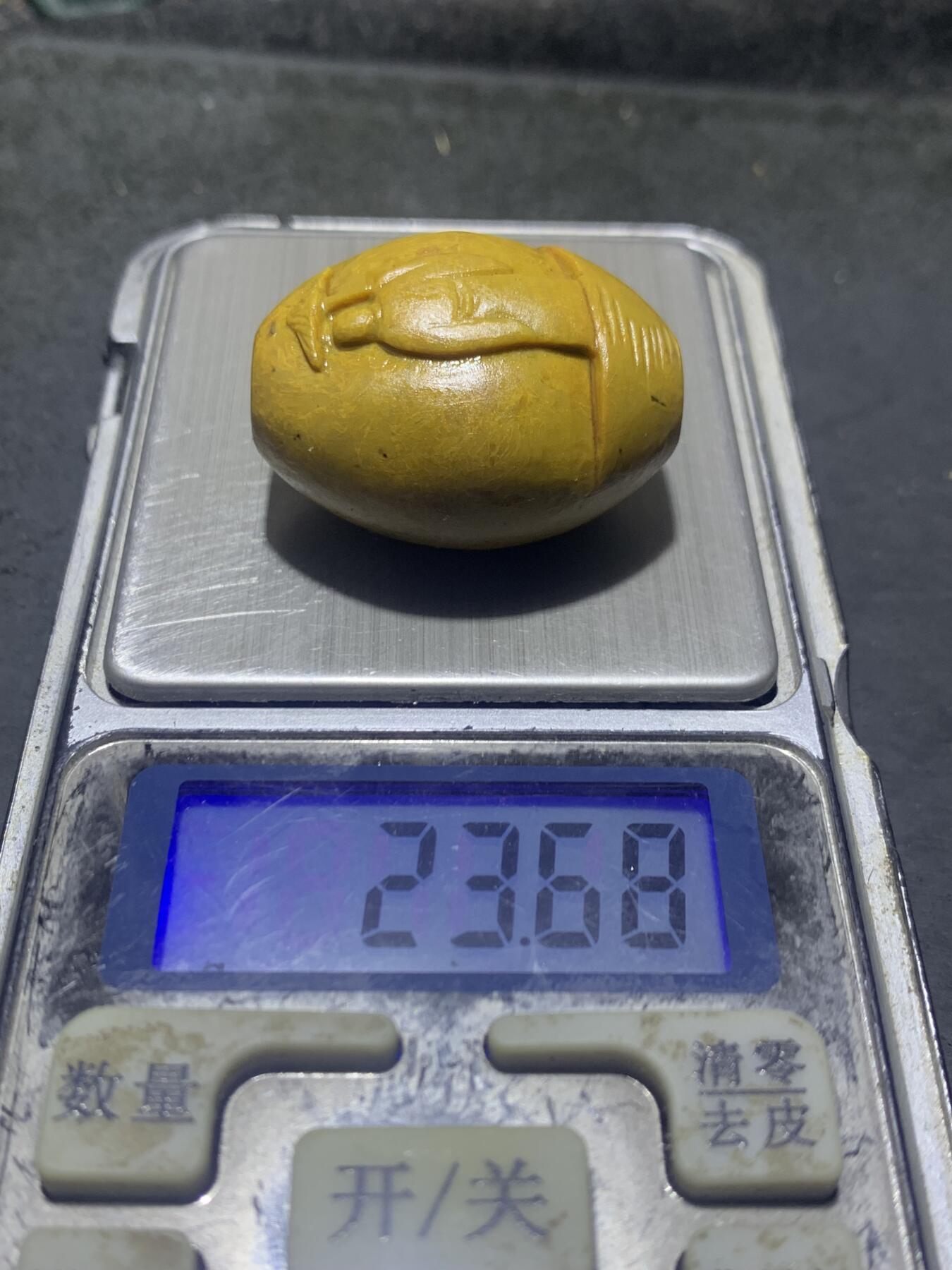 精美亚光战国红玛瑙手工雕刻一心向佛意境，勒子一颗