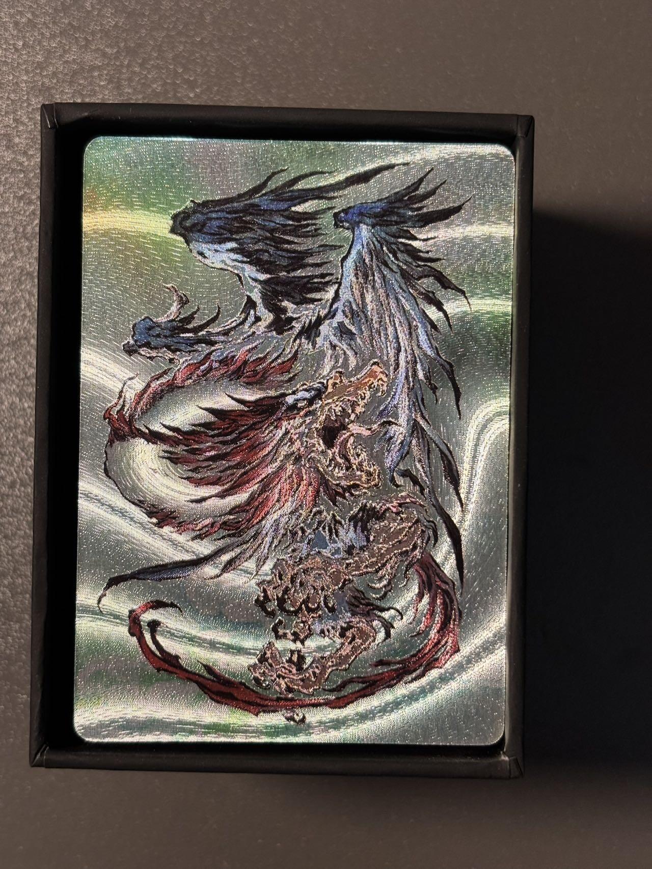 伟大航路 小王子精品卡牌拍卖第二场 启读 沈鑫山海经第一弹（100张粗闪➕解锁白泽➕六巫两拼）全套粗闪 原盒