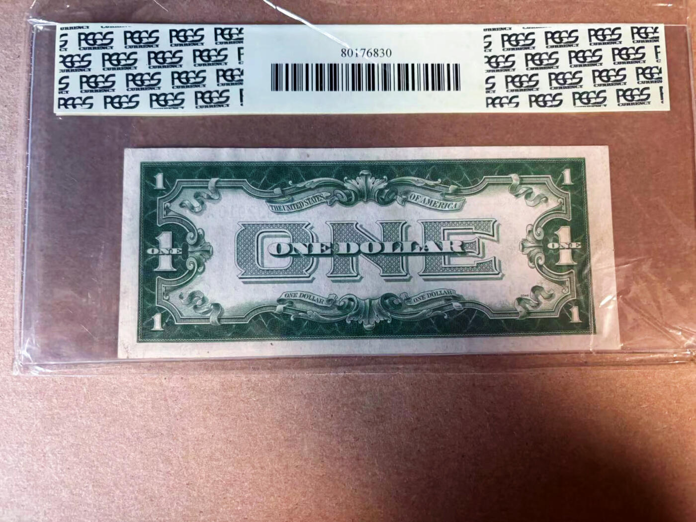 【Blue Auction】✨世界纸币精拍第585期【精】 【无47】美国 1928年1美金 银币券 PCGS58