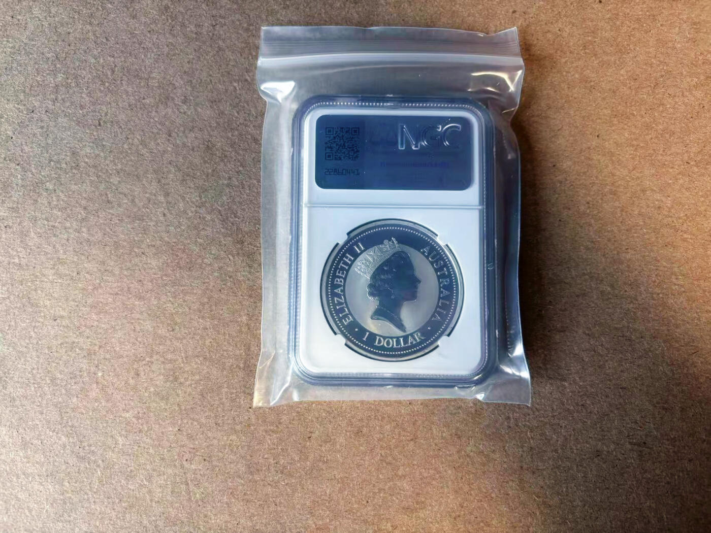 【Blue Auction】✨世界纸币精拍第585期【精】 【满分】澳大利亚Kookaburra 1997年1元大银币 NGC MS70  