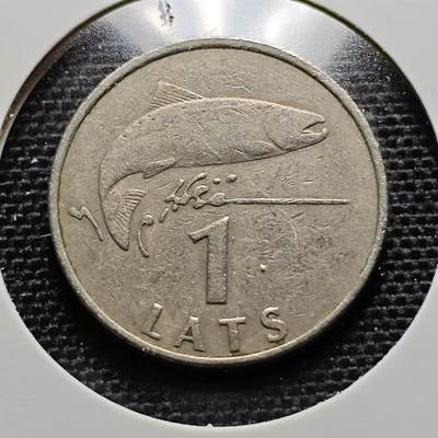 KK钱币收藏小铺 第181期 2月预留时间 每日一拍 周末发货 - 1992 拉脱维亚1拉特