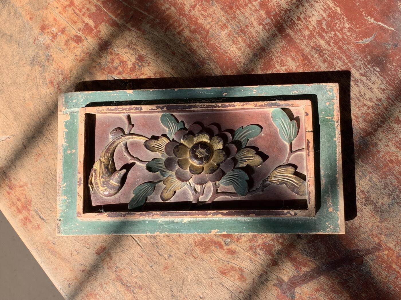 湘工花鸟花板一片