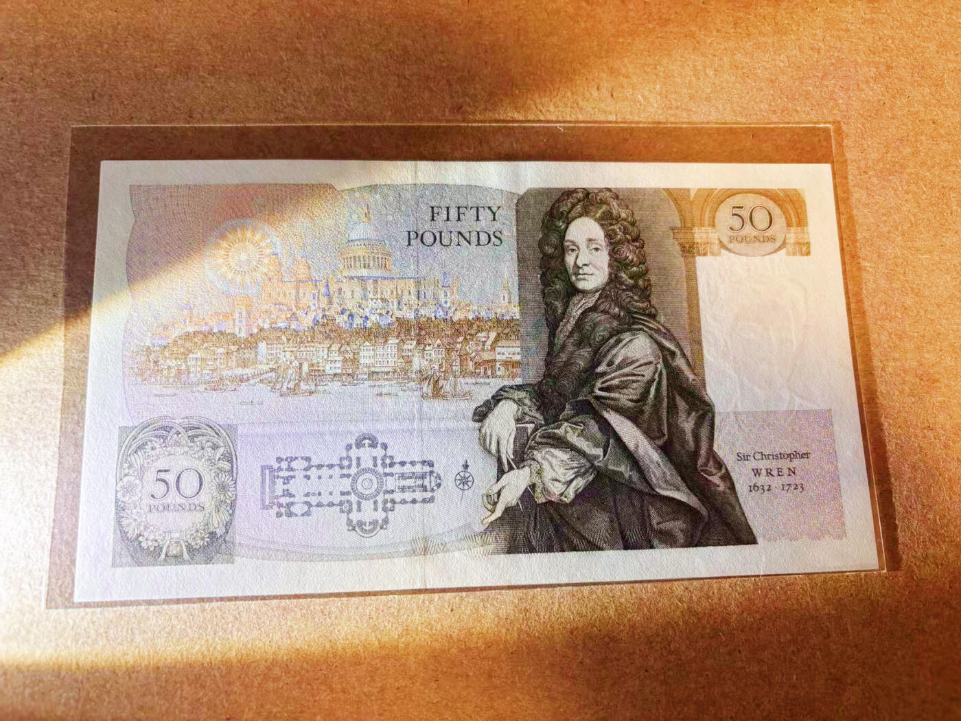 【Blue Auction】✨世界纸币精拍第586期【精】 【a版】英国 D序列 50镑 女王水印 UNC-