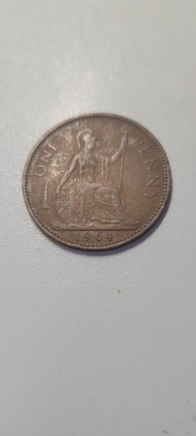 2024第二十二期 英国1964年1便士