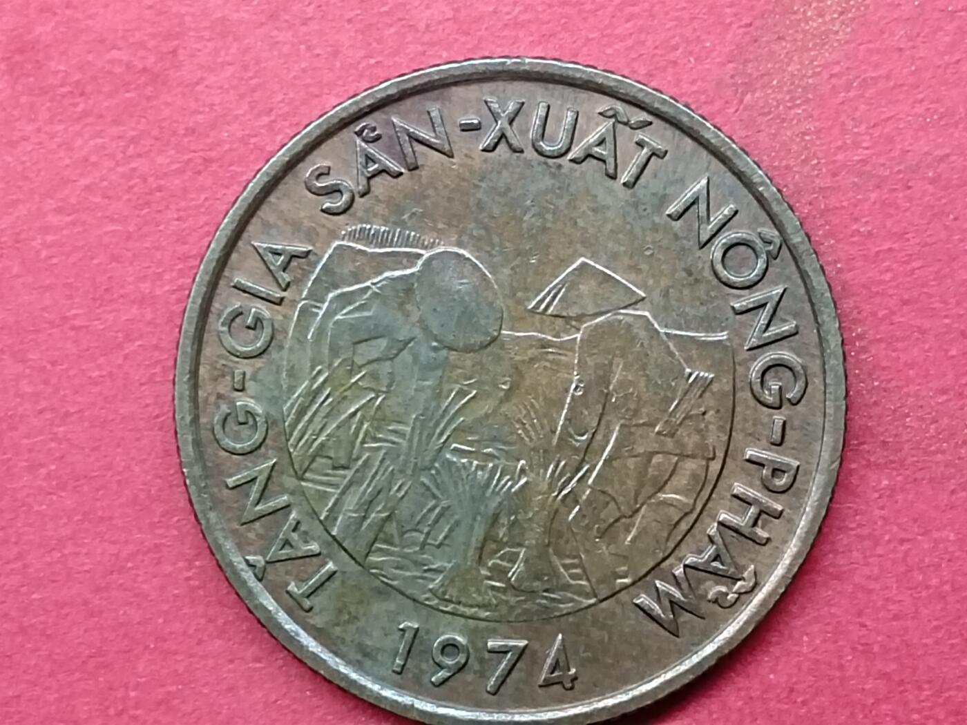 吉祥压岁钱外国硬币第31场 越南纪念币10好品