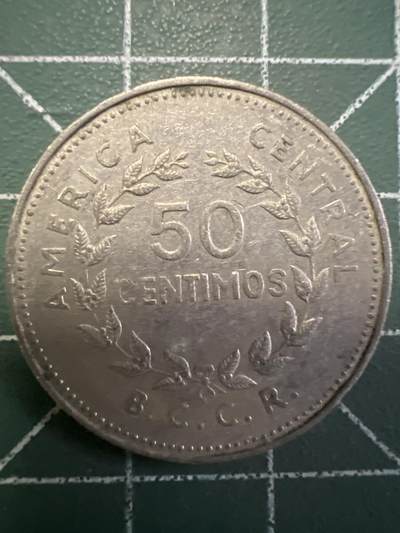 第809期  硬币专场 （无押金，捡漏，全场50包邮，偏远地区除外，接收代拍业务，本店十天发一次货） 哥斯达黎加50分  1978年