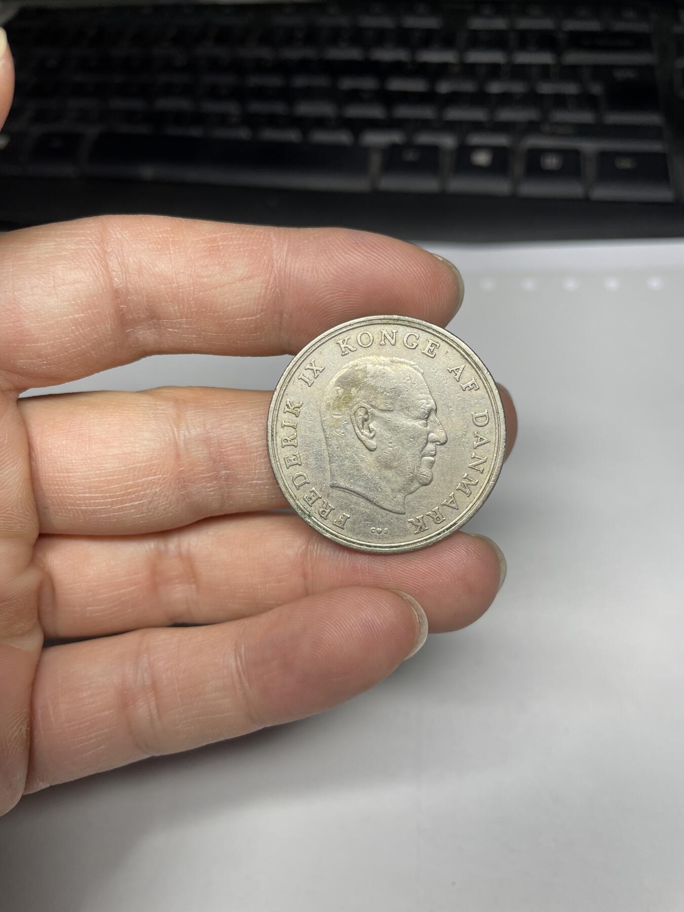 每日一拍，2024年集古藏今外币拍卖第十八期-第7场—（总第177拍），可以寄存60天，满160元包邮。 1961年丹麦5克朗