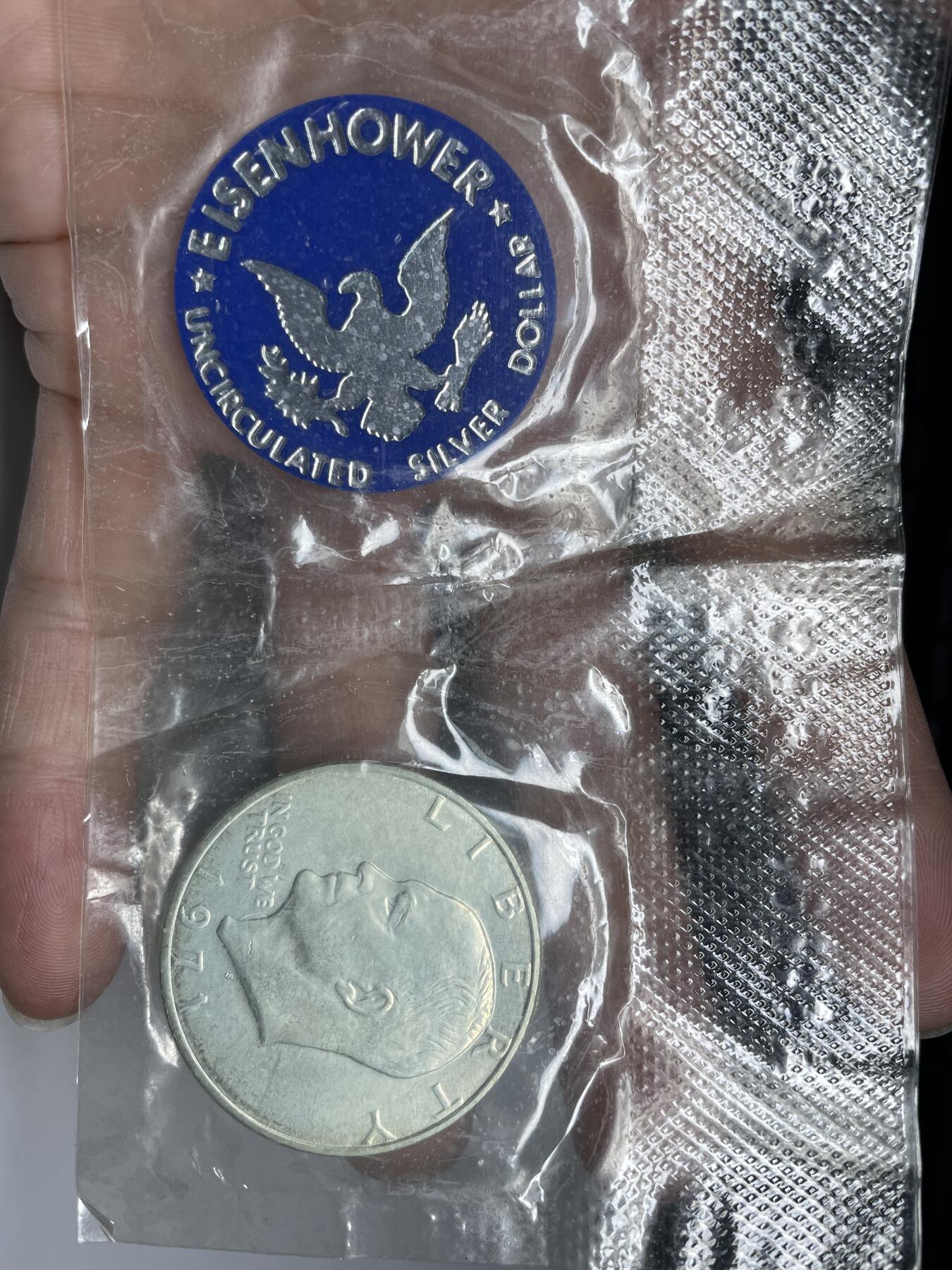 每日一拍，2024年集古藏今外币拍卖第十八期-第7场—（总第177拍），可以寄存60天，满160元包邮。 1971年美国一美元银币