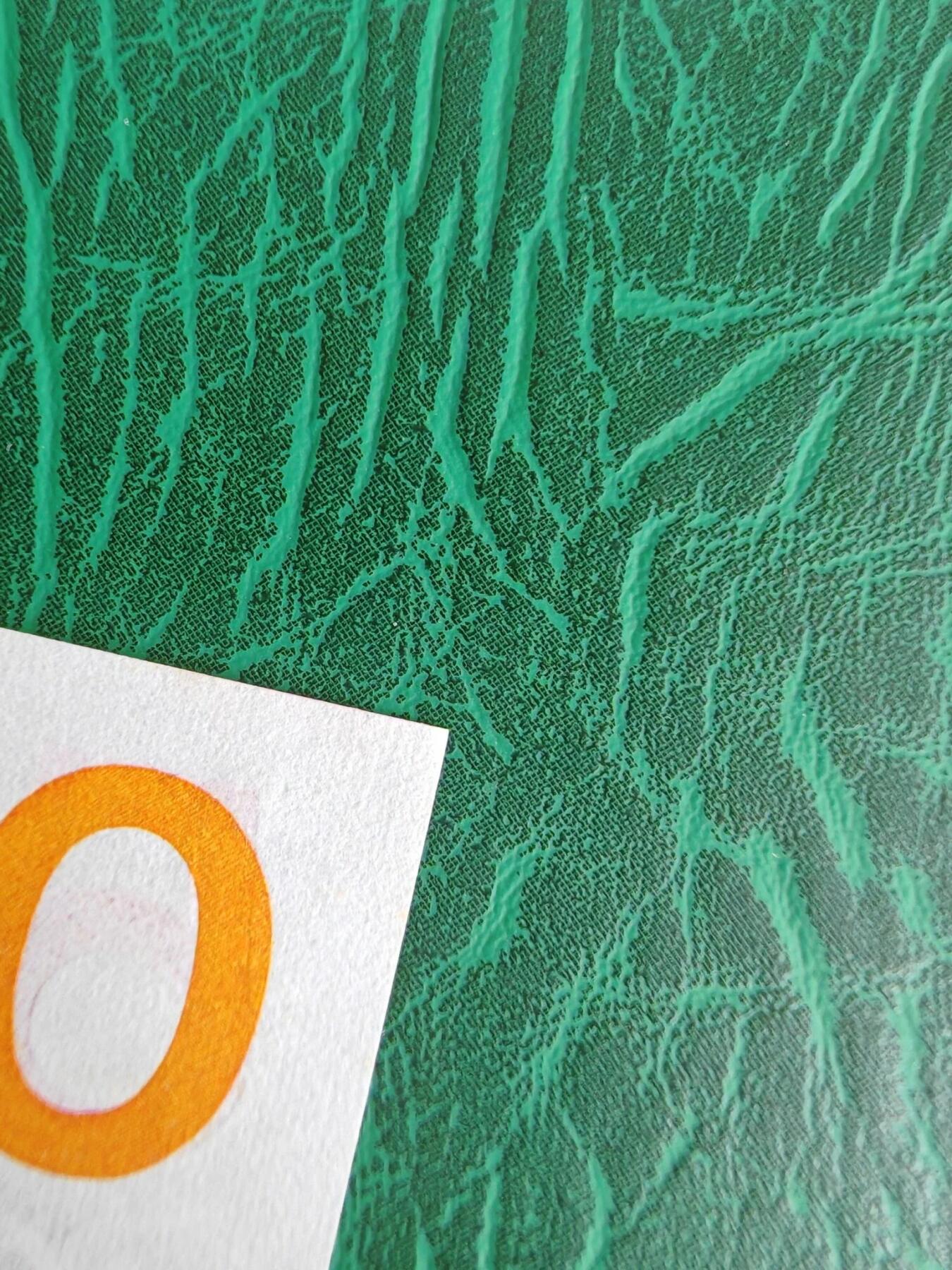 荷兰纸币 1982年 50盾 向日葵 近全新  四角尖 轻微折痕