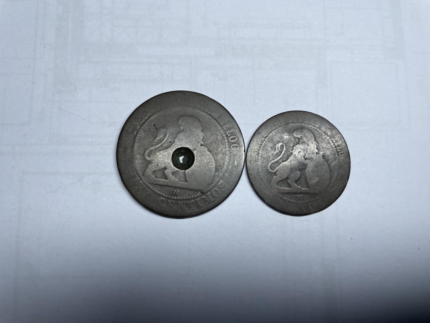 每日一拍，2024年集古藏今外币拍卖第十八期-第8场—（总第178拍），可以寄存60天，满160元包邮。 老铜币2枚