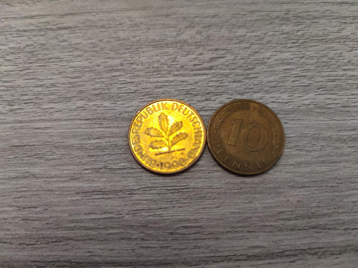 小小杂货铺无佣专场第七期 德国十分硬币一组
