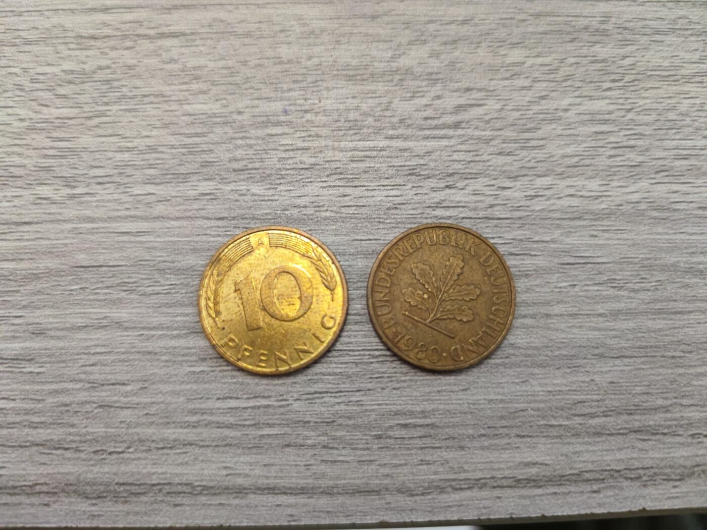 小小杂货铺无佣专场第七期 德国十分硬币一组