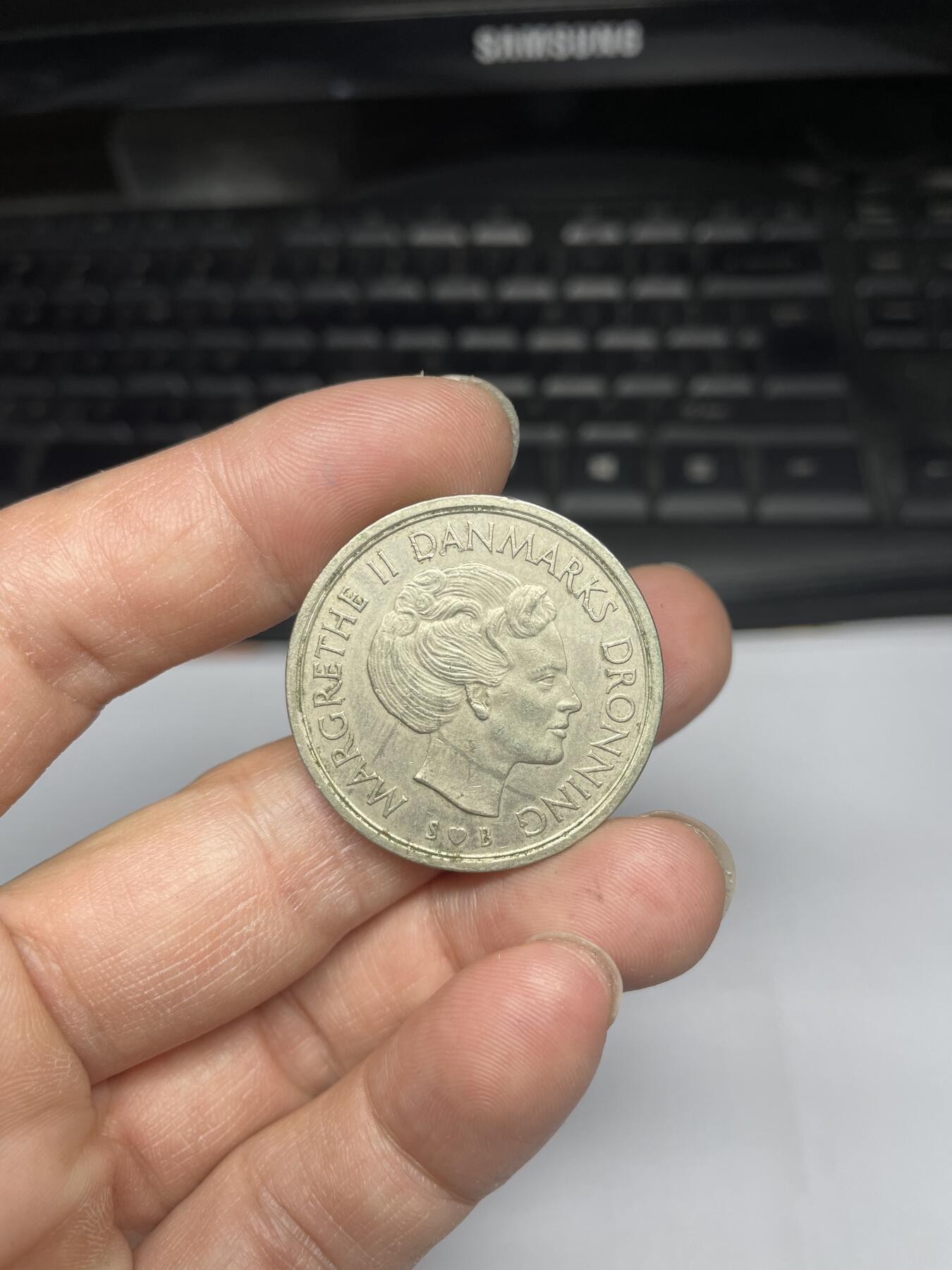 每日一拍，2024年集古藏今外币拍卖第十八期-第8场—（总第178拍），可以寄存60天，满160元包邮。 1975年丹麦6克朗