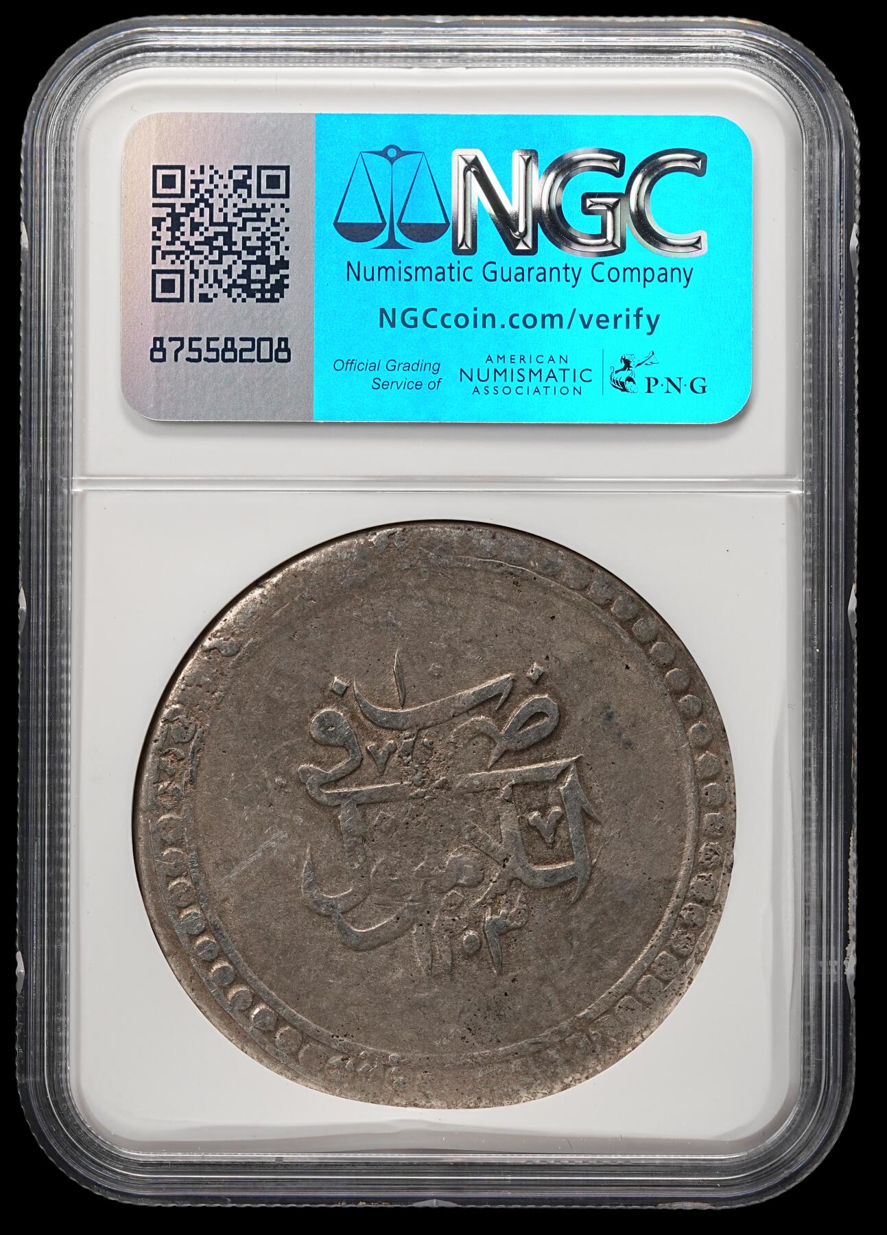 修遠堂世界钱币第四十九期 全场包邮 NGC XFD AH1203//1年奥斯曼帝国2 KURUSH大银币