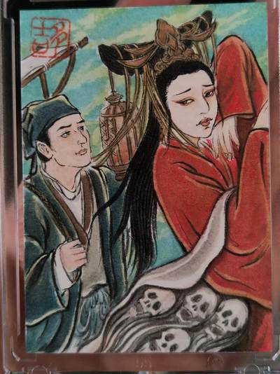 冬至到来，热辣滚烫，卡游三国精画专场预热中，一大波即将来袭 - 卢艺丰 倩女幽魂 红衣最强小倩 