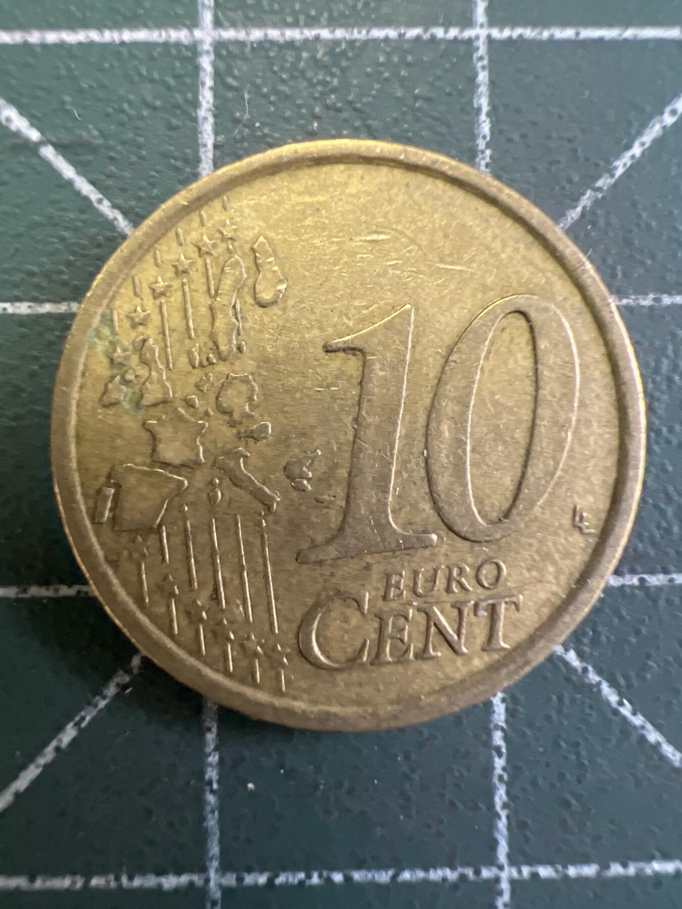 第773期  硬币专场 （无押金，捡漏，全场50包邮，偏远地区除外，接收代拍业务，本店十天发一次货） 意大利10欧分