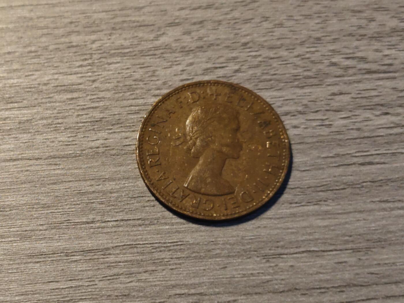 小小杂货铺第六期 英国1967年一便士铜币