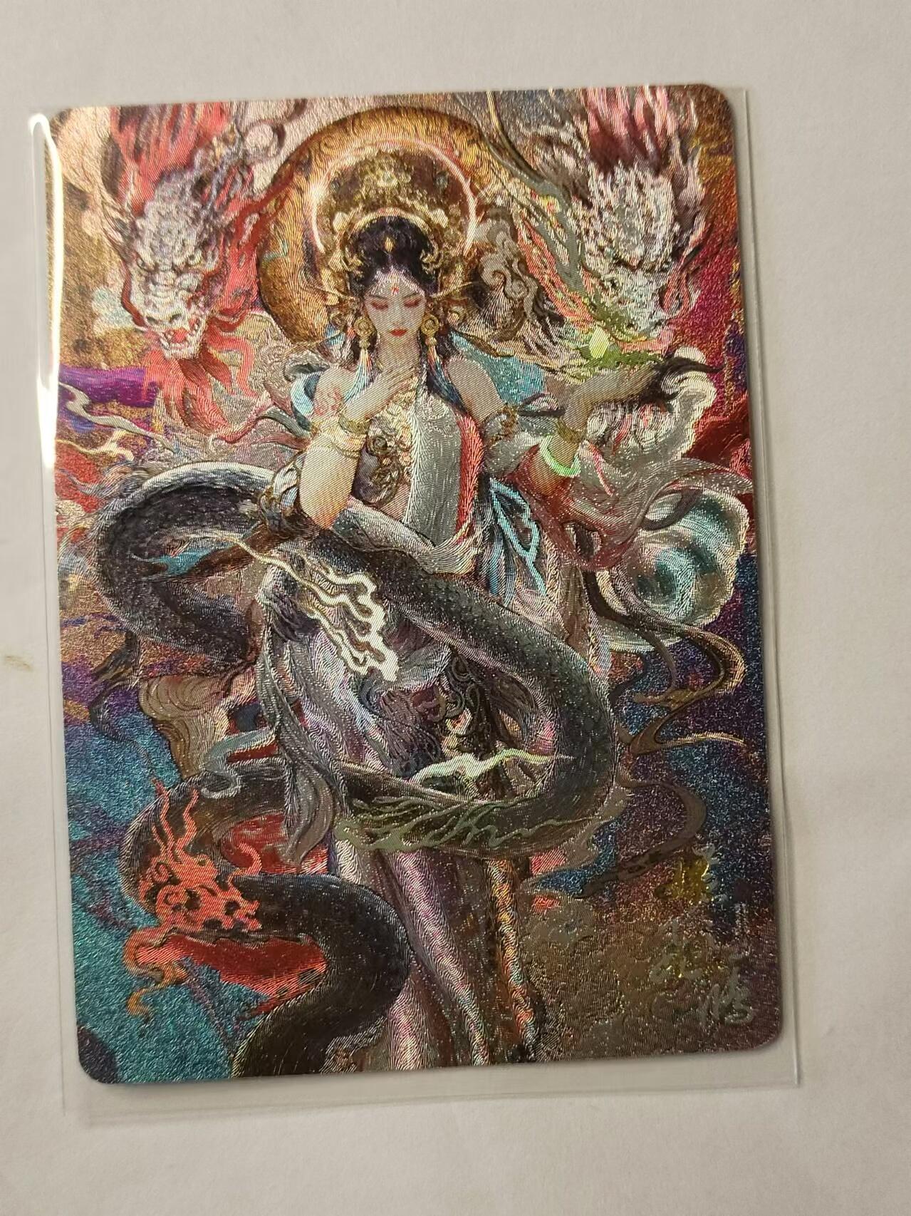 龍虎卡牌 第十四场（余之善，尤未悔） 粗闪卡 苍之飞鸿山海经-嫘祖