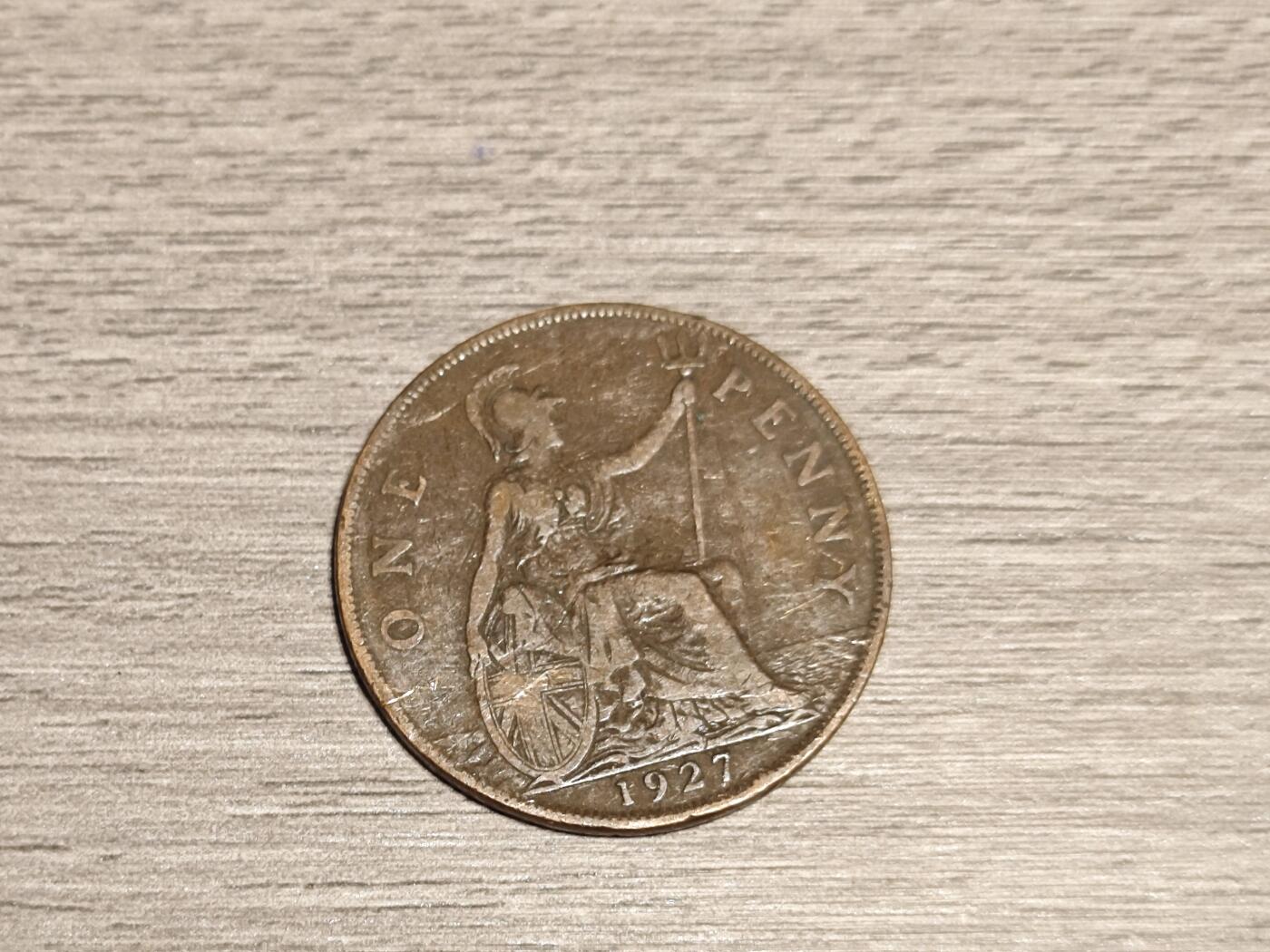小小杂货铺第八期（有佣金） 英国一便士铜币