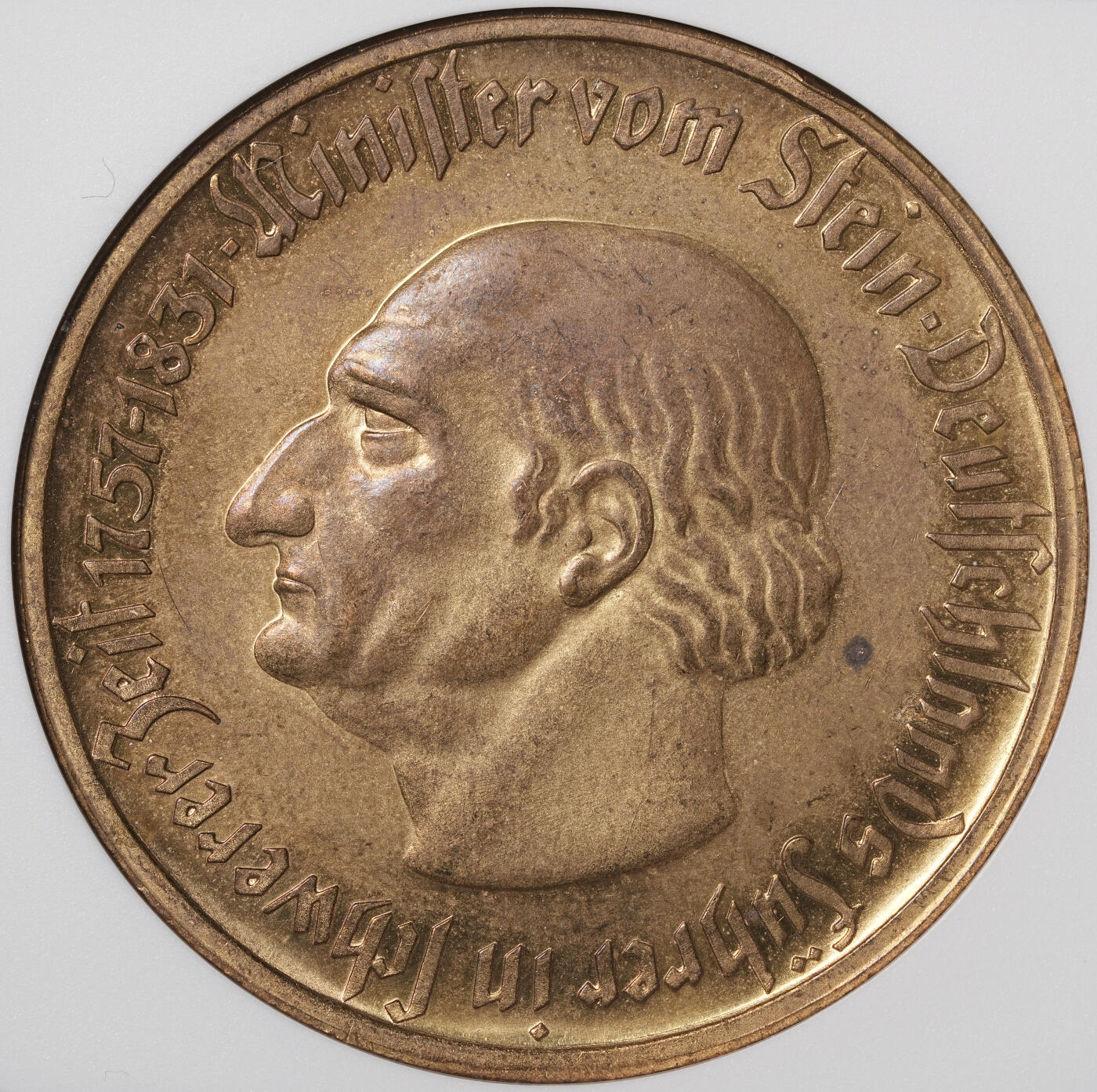 修遠堂世界钱币第四十九期 全场包邮 NGC MS63 1923年德国紧急时期威斯特法伦10000马克大马币