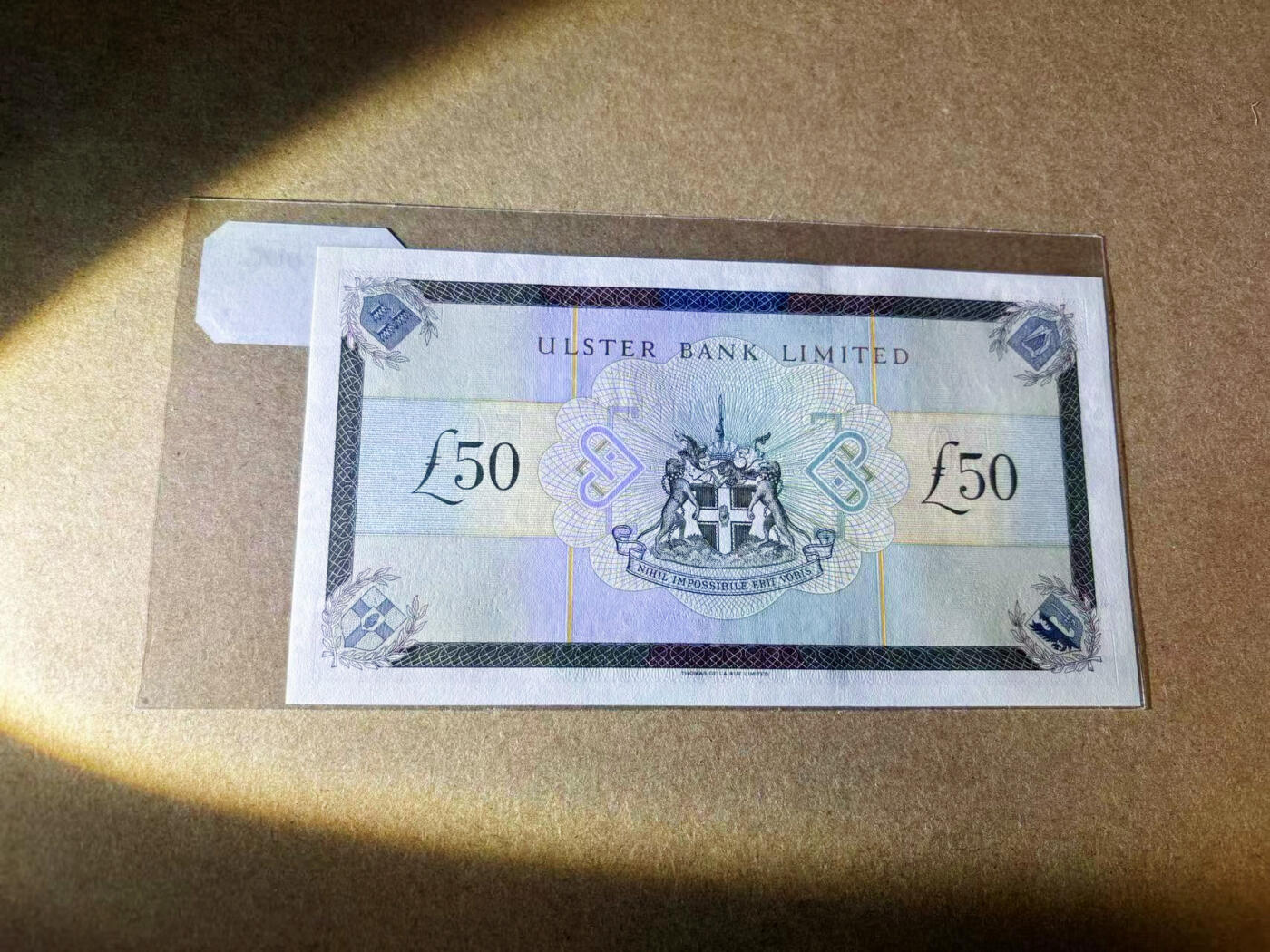 【Blue Auction】✨世界纸币精拍第588期【精】 北爱尔兰 1997年50镑 全新UNC
