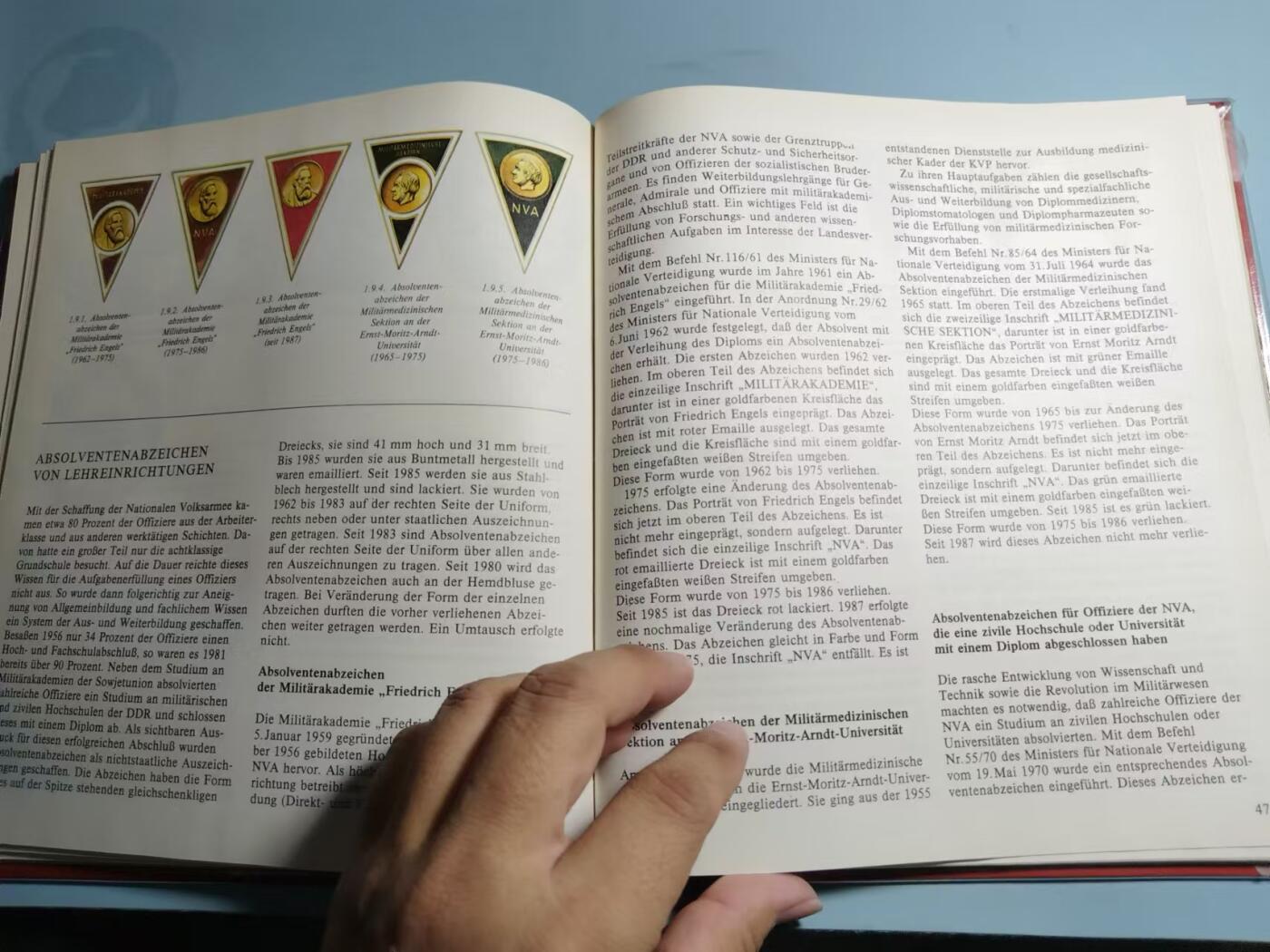 盛世勋华——号角文化勋章邮票专场拍卖第294期 东德出版 民主德国军事徽章 研究东德军事证章原始资料