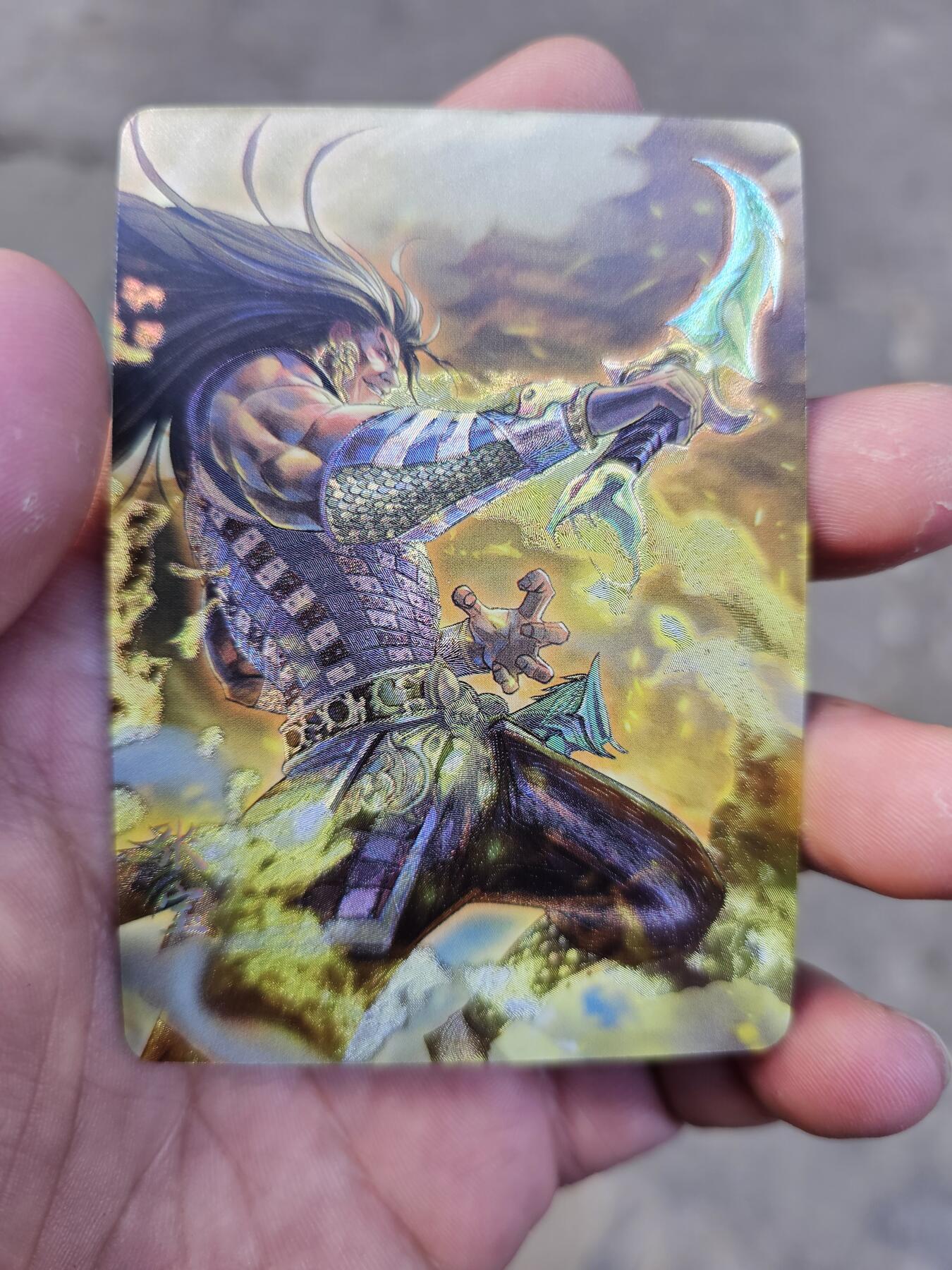 龍虎卡牌 第十四场（余之善，尤未悔） 半粗卡 燎原三国豪杰传盲盒-张宝