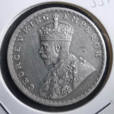 沼泽如烟--第555场 - 英属印度1919年1卢比银币