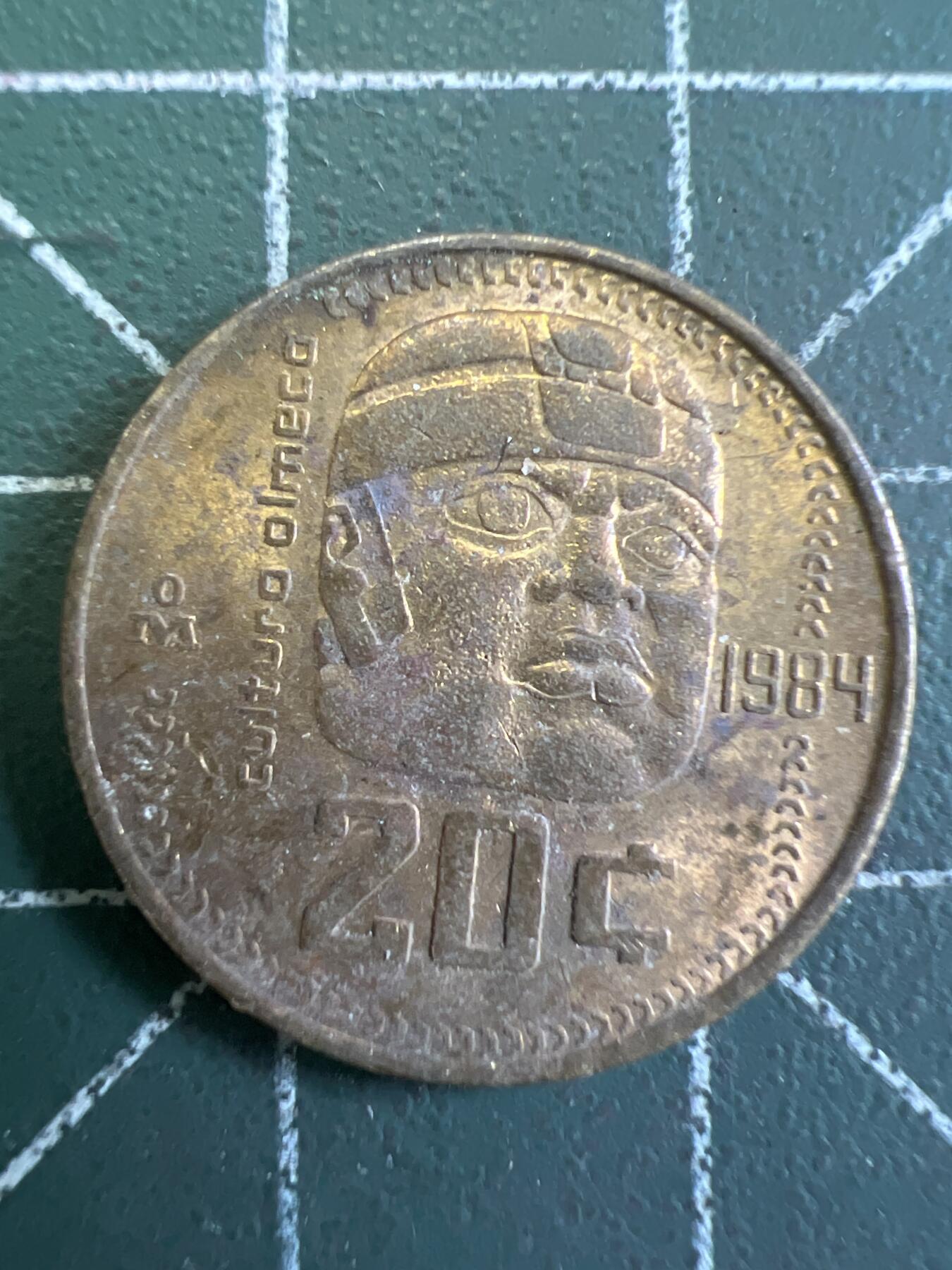 第774期  硬币专场 （无押金，捡漏，全场50包邮，偏远地区除外，接收代拍业务，本店十天发一次货） 墨西哥20C
