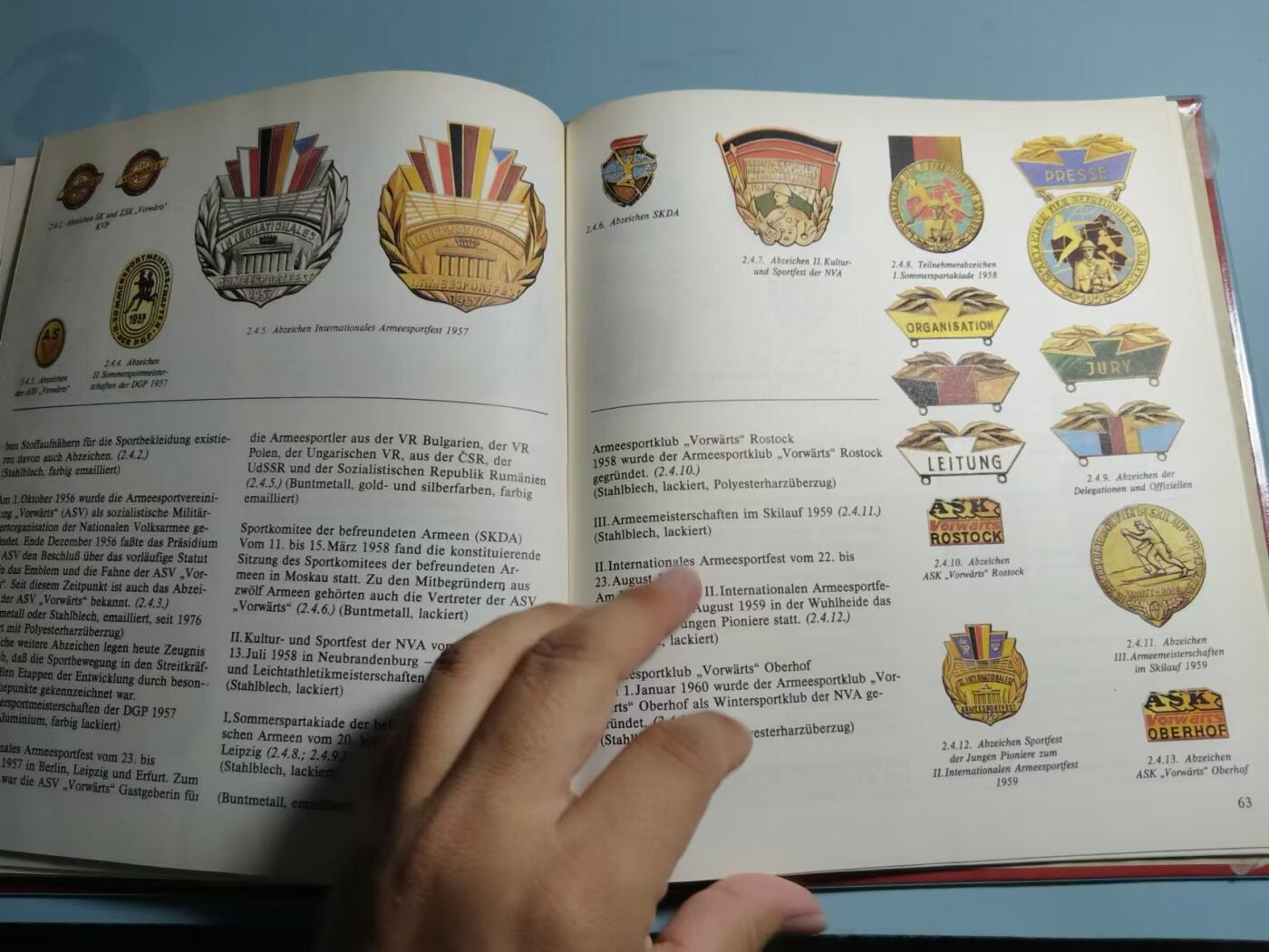 盛世勋华——号角文化勋章邮票专场拍卖第294期 东德出版 民主德国军事徽章 研究东德军事证章原始资料