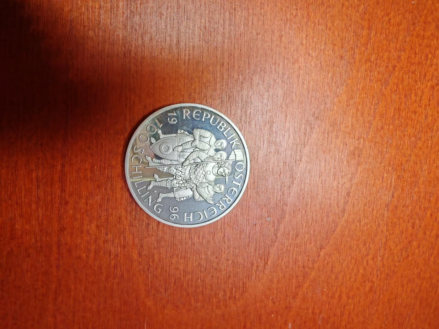 长老汇龙年精选第三十二场拍卖 1996奥地利名人系列100先令精制银币