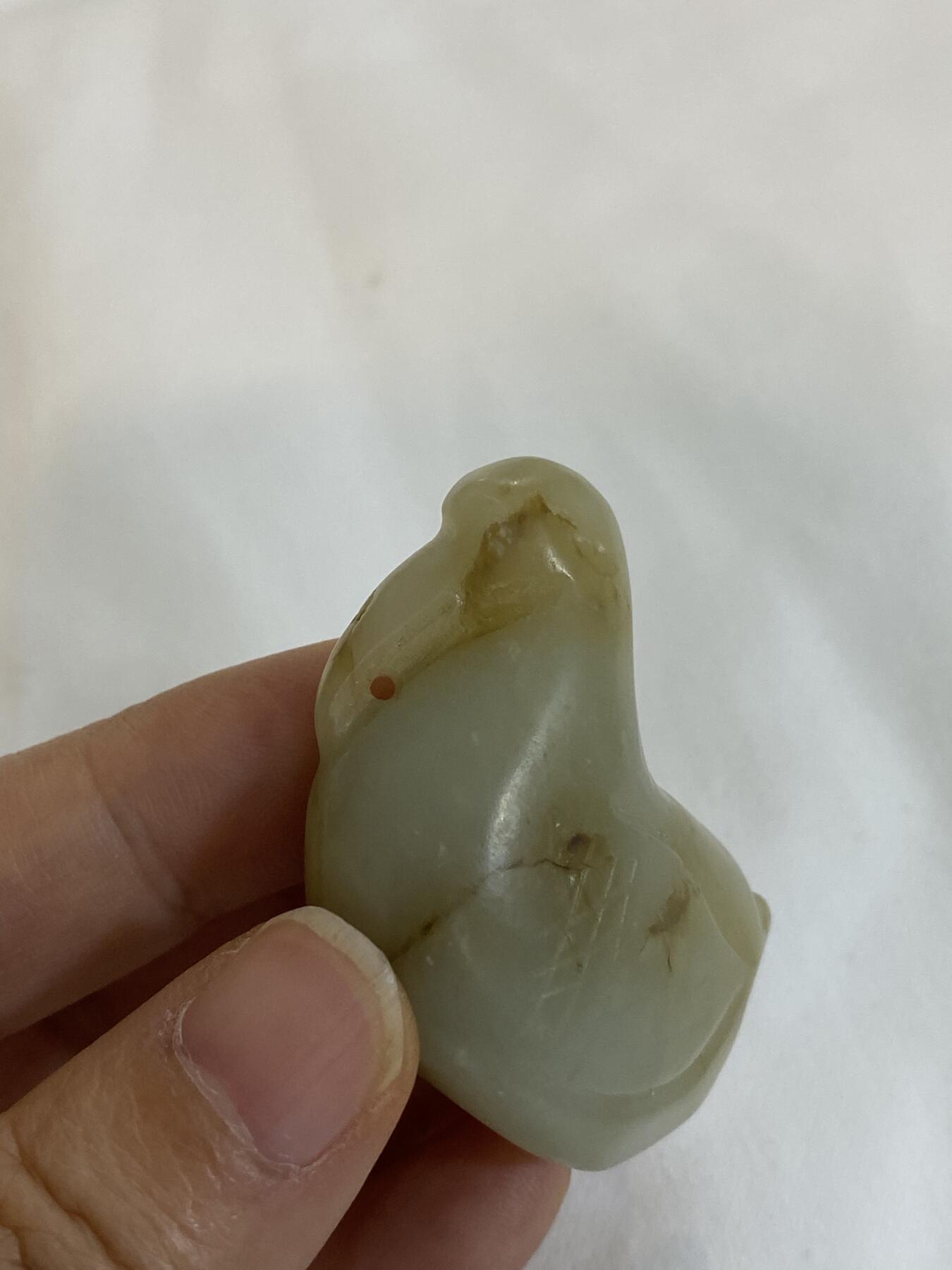 老和田玉坠子，品相如图，300包快递
