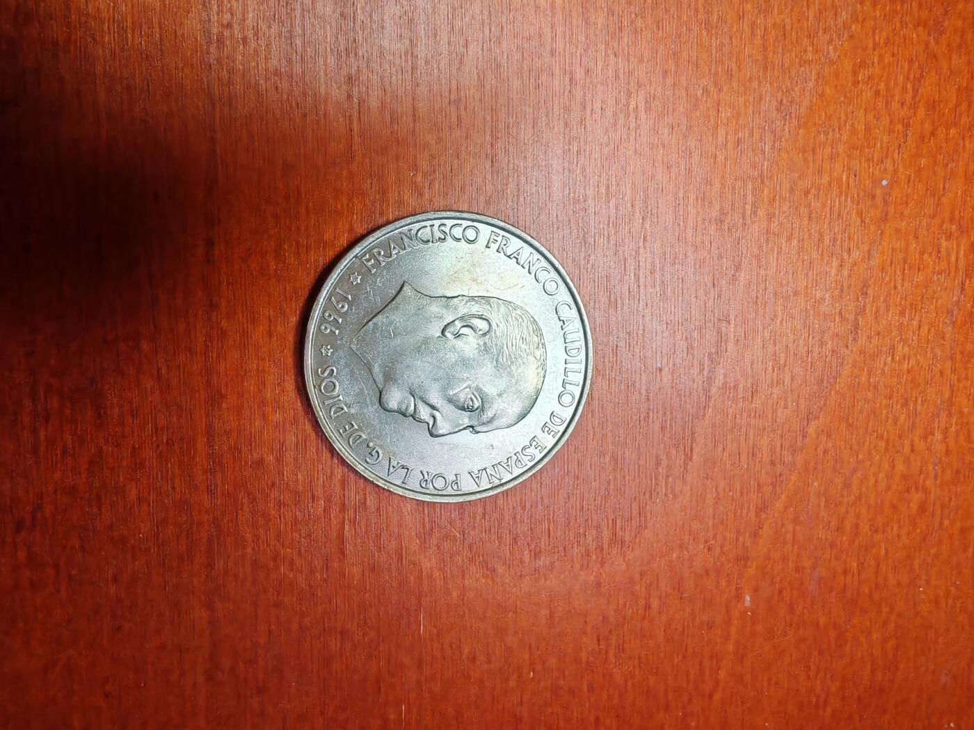 长老汇龙年精选第三十二场拍卖 1966西班牙弗朗哥100比塞塔银币