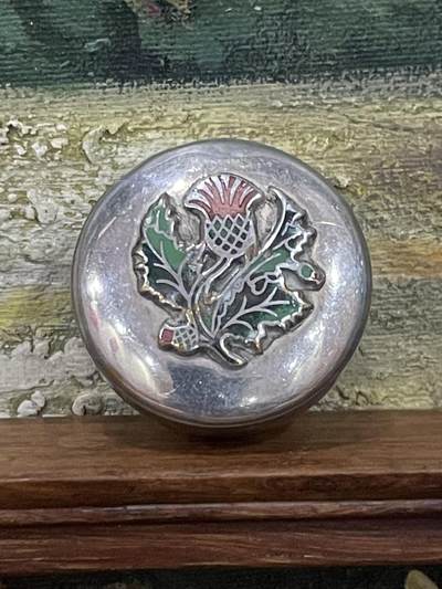 海外回流精选拍卖 - 法国回流小银盒 3.5cmX1.5cm 15.7g
