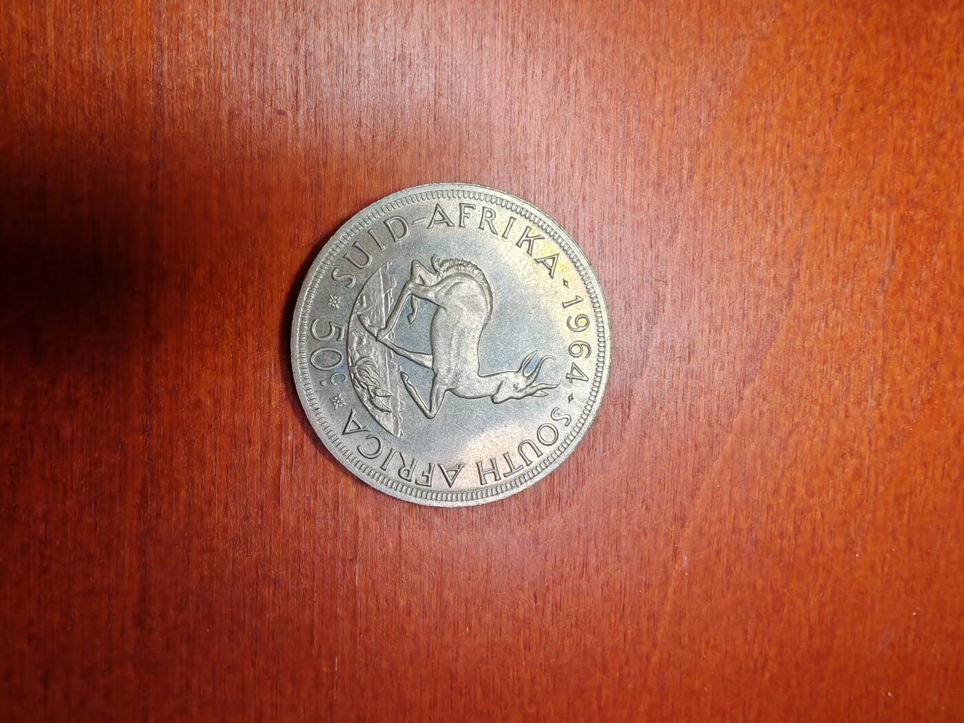 长老汇龙年精选第三十二场拍卖 1964南非50分银币