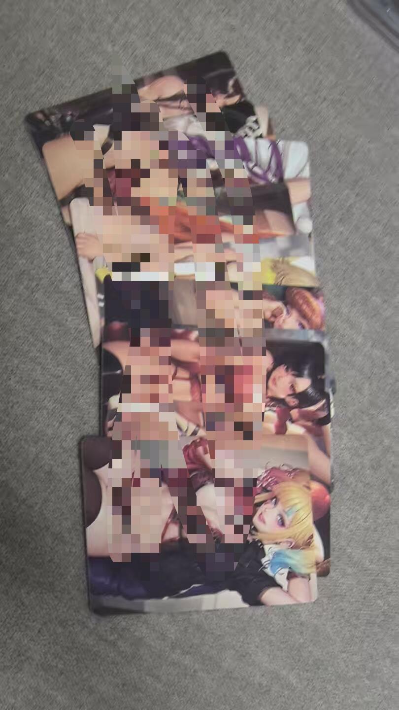 卡牌限时010专场 超吉梦-ACG美女12张全套，正反面是不一样的图，非常斯哈