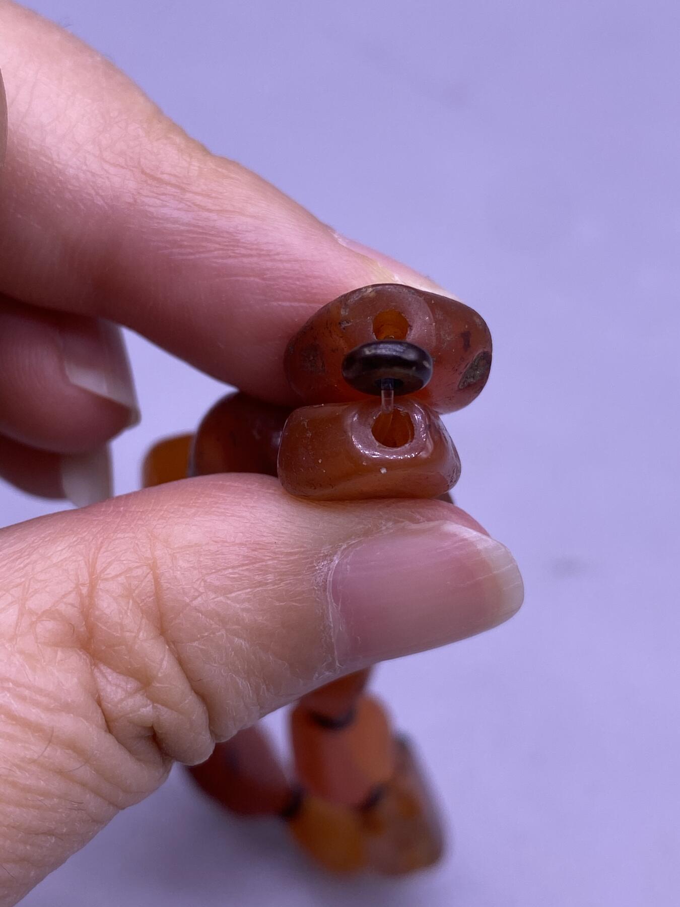 老玛瑙手串，尺寸1.2厘米，品相如图，600包快递