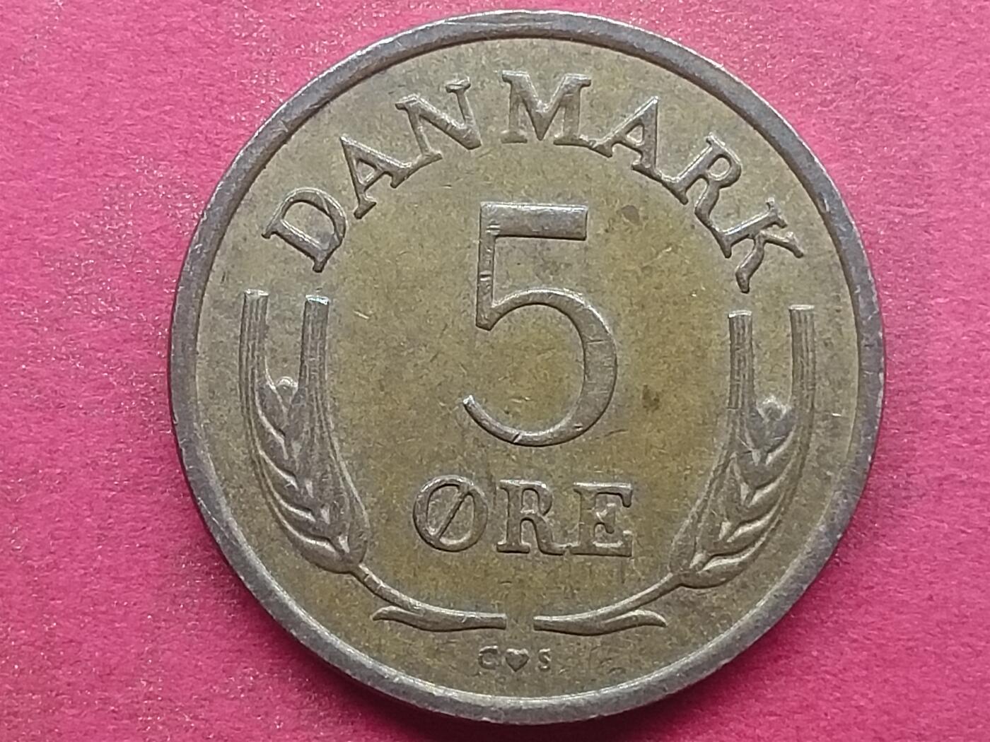 吉祥压岁钱外国硬币第33场 丹麦硬币1969
