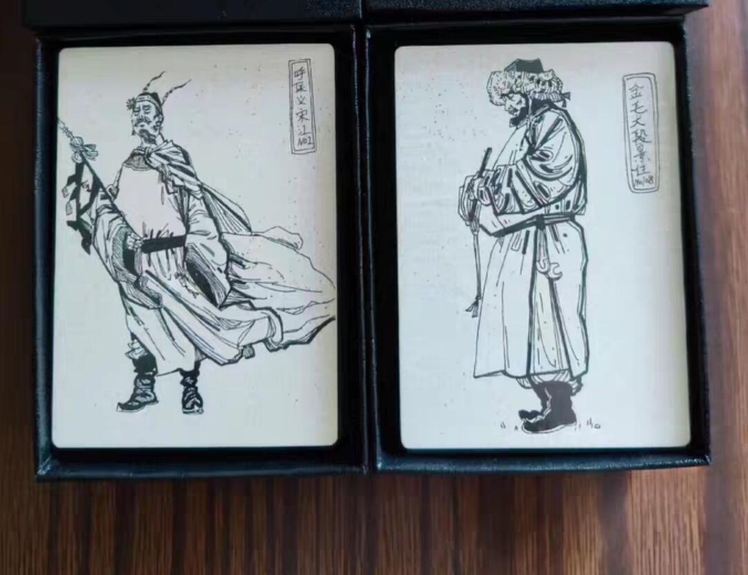【黑马拍卖】第四期 大部分是美女卡和单卡 【张墨一签绘普卡水浒】全套全新未拆完整一套