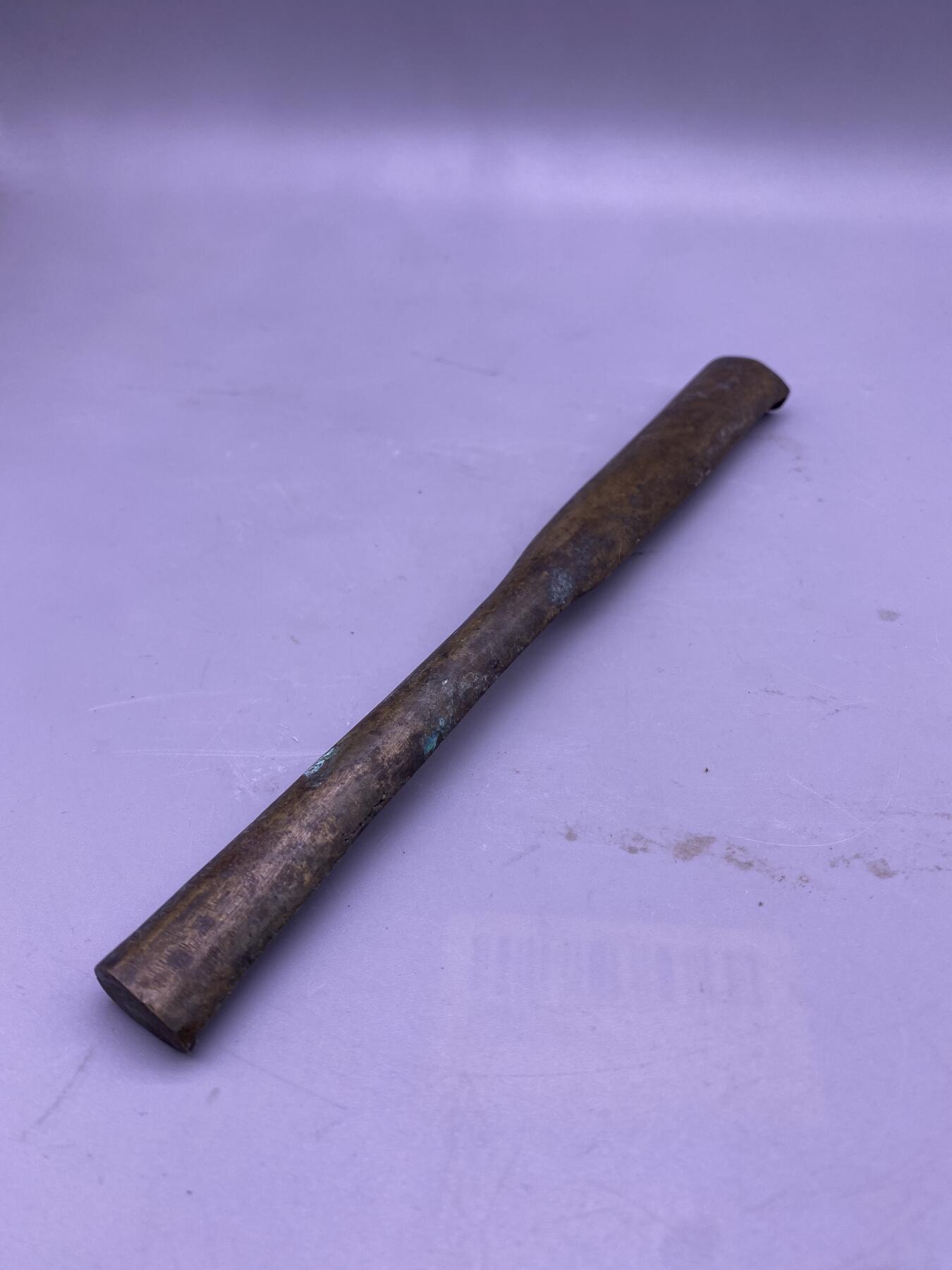 清代文房铜书拨 书压，尺寸20.3厘米，品相如图，150包快递