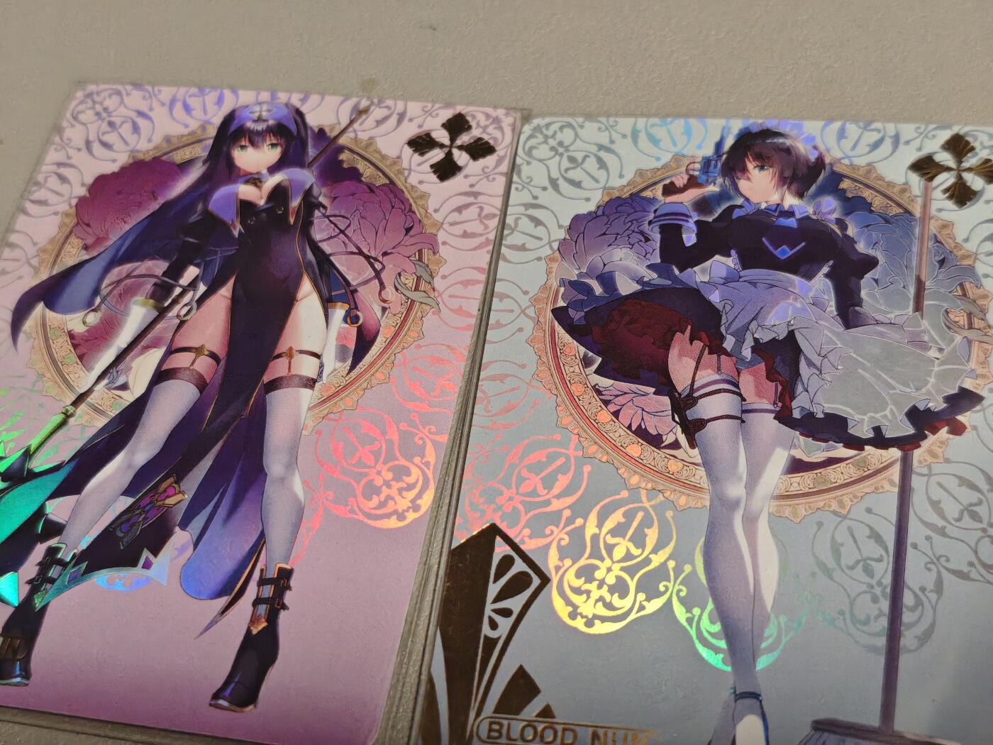 【黑马拍卖】第四期 大部分是美女卡和单卡 【京珞】精抠彩闪 修女对卡