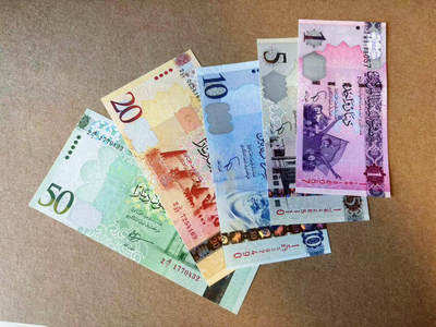 【Blue Auction】✨世界纸币精拍第590期【精】 【一组5张】利比亚1-50第纳尔 全新UNC