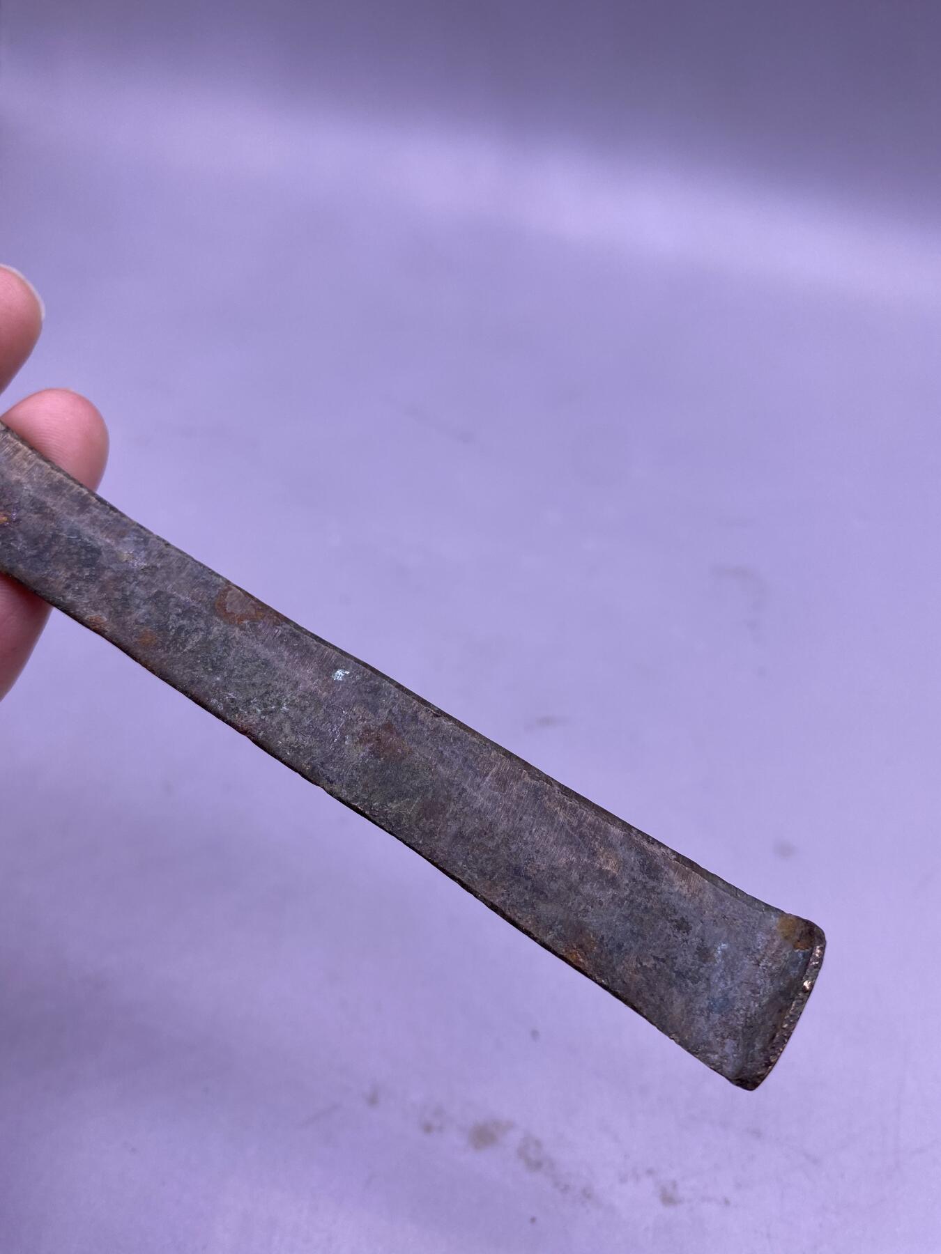 清代文房铜书拨 书压，尺寸20.3厘米，品相如图，150包快递