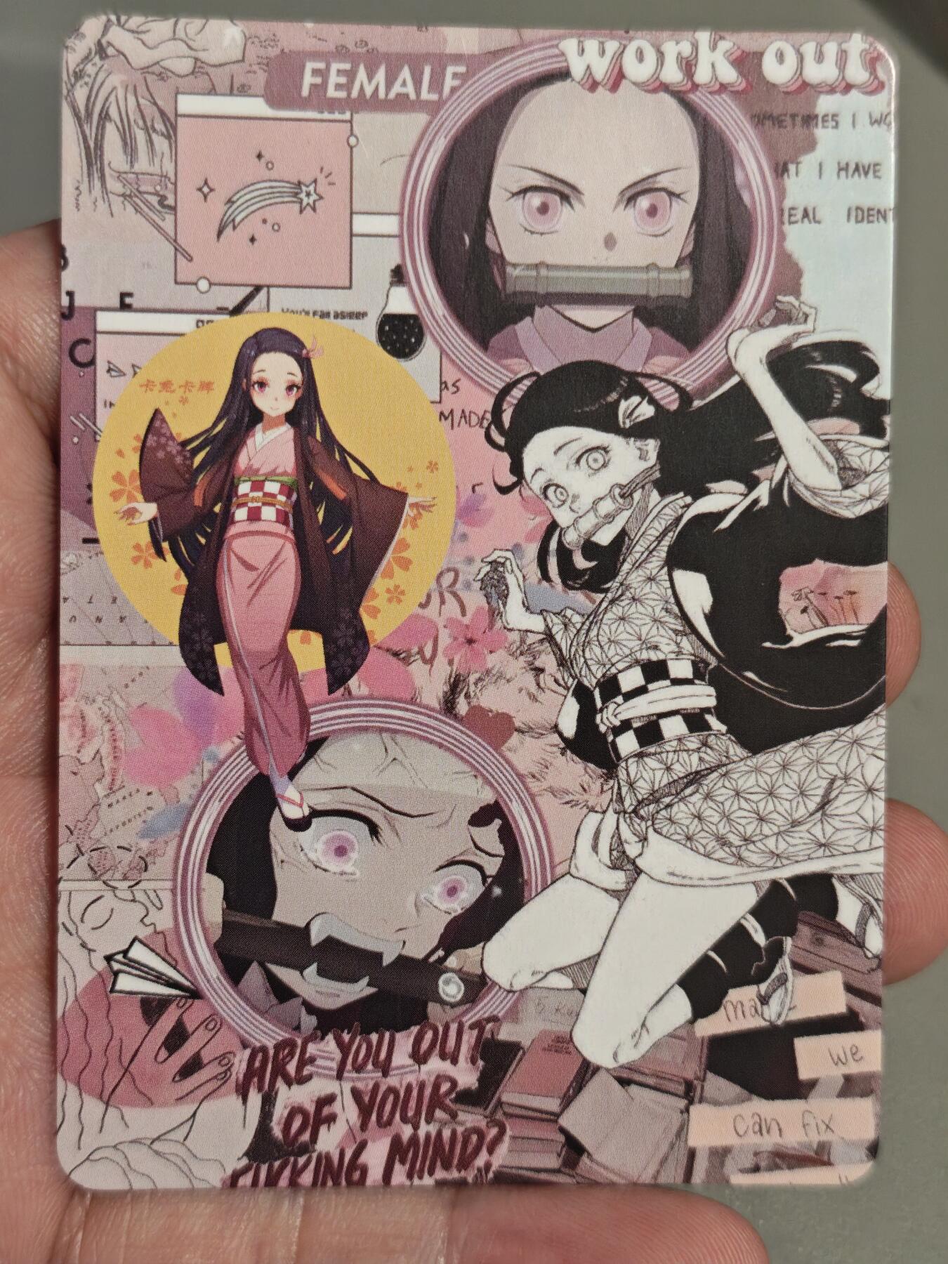 【黑马拍卖】第四期 大部分是美女卡和单卡 【折光彩闪】鬼灭之刃祢豆子一张