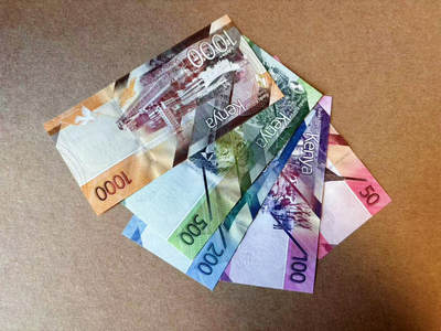 【Blue Auction】✨世界纸币精拍第590期【精】 【一组5张 含无47】肯尼亚50-1000先令 全新UNC