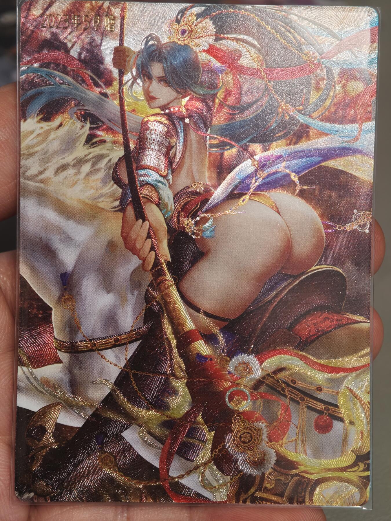 【黑马拍卖】第四期 大部分是美女卡和单卡 【水浒姬特卡满赠卡】 2023年5月赠卡玩帕克璇哥