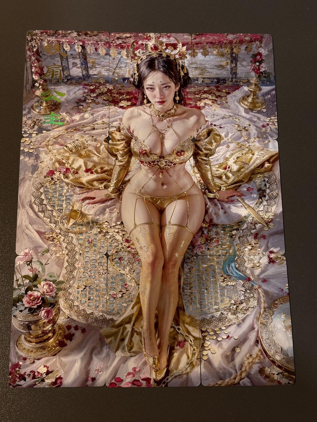 阿拉巴斯坦 小王子精品卡牌拍卖第三场  燎原 刷子妖姬传第1-10弹九拼普卡 共18个人物全162张卡（第1、第5弹单人物，其他都是双人物）包含绝版大缺铁扇公主