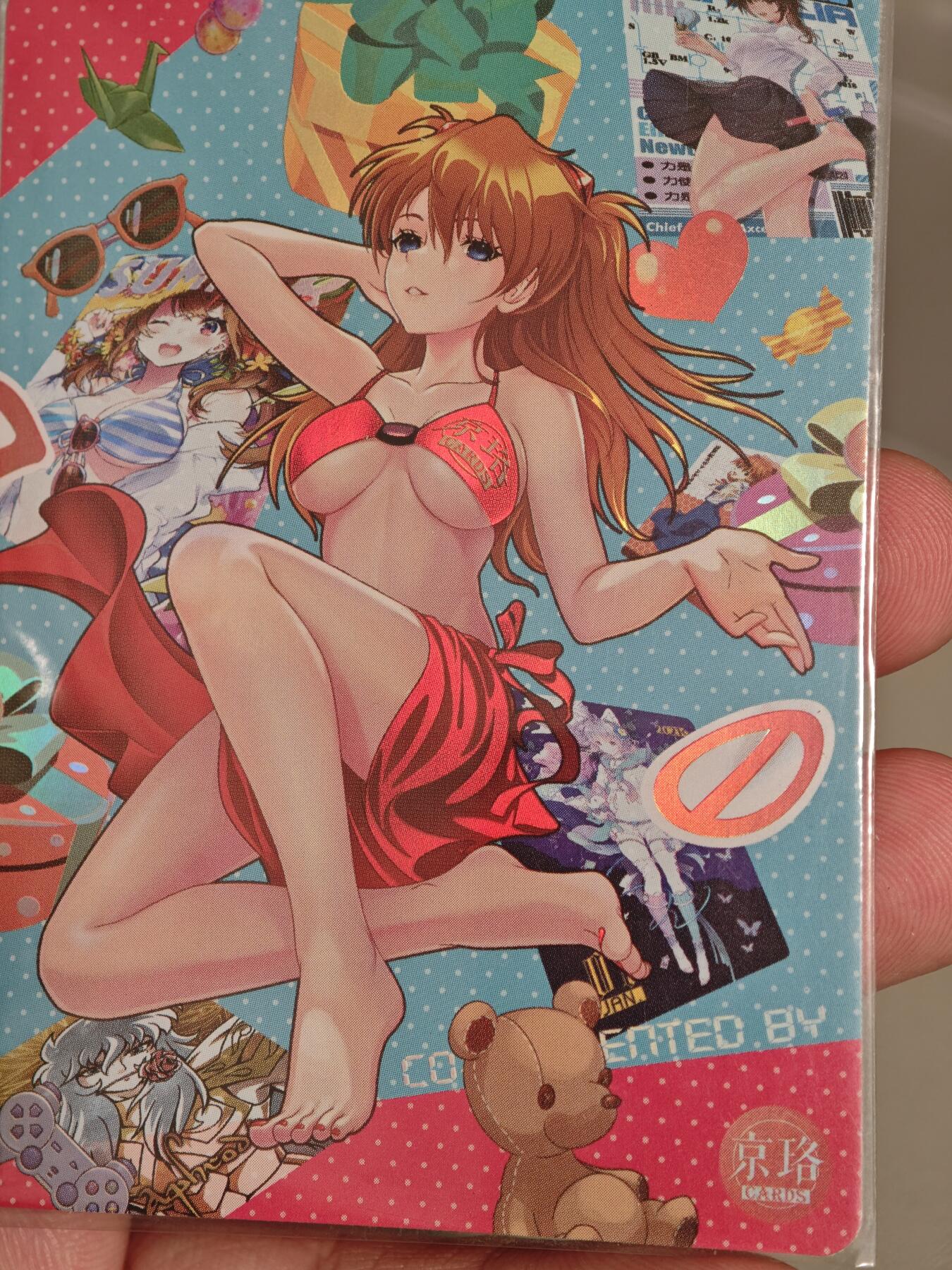 【黑马拍卖】第四期 大部分是美女卡和单卡 【京珞】联名卡 明日香精抠彩闪