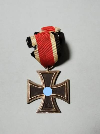盛世勋华——号角文化勋章邮票专场拍卖第221期 - 德国（1939）二级铁十字勋章 带44厂（Jakob Bengel）厂标