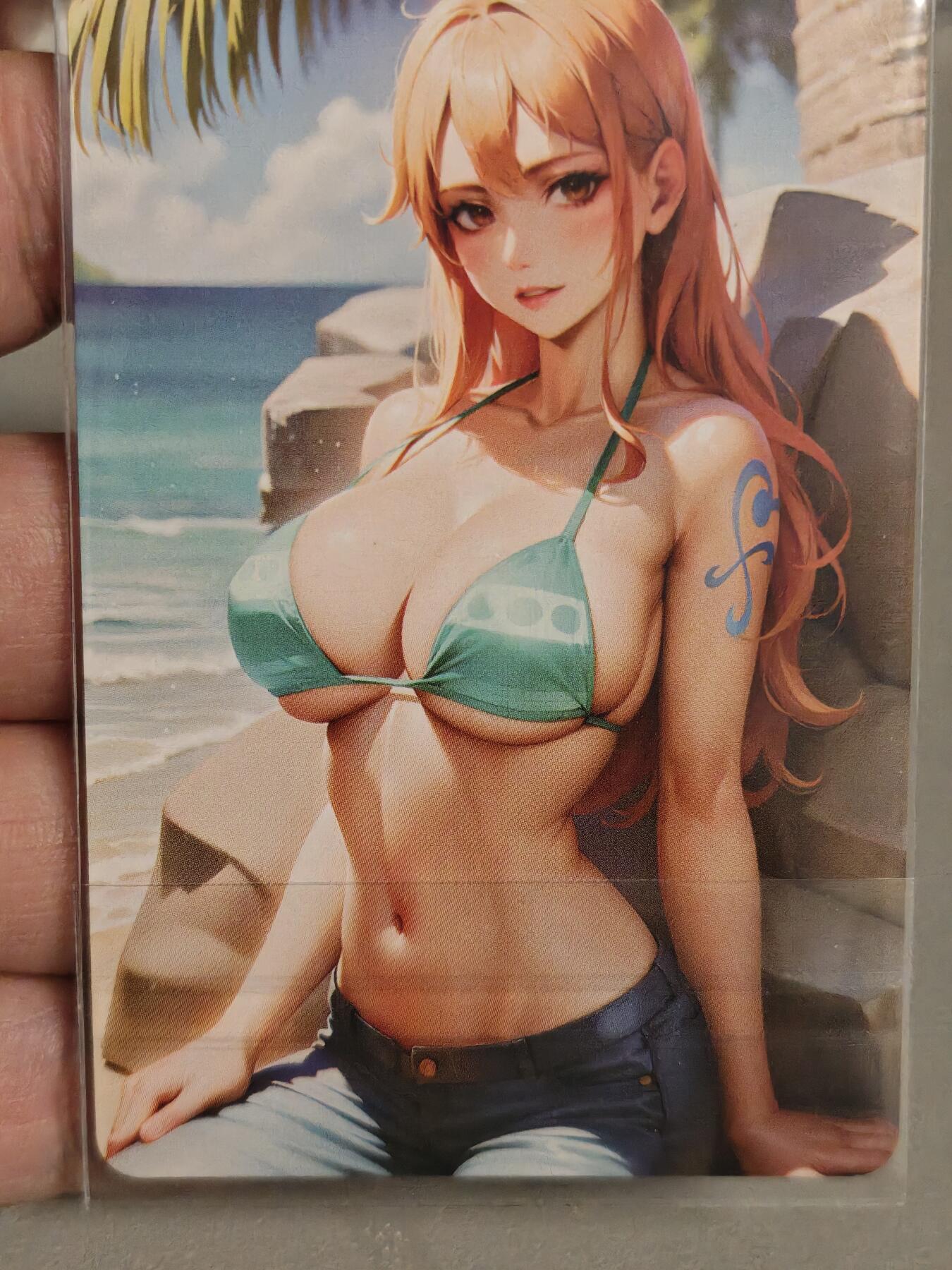 【黑马拍卖】第四期 大部分是美女卡和单卡 【补丁满赠卡】娜美折光彩闪